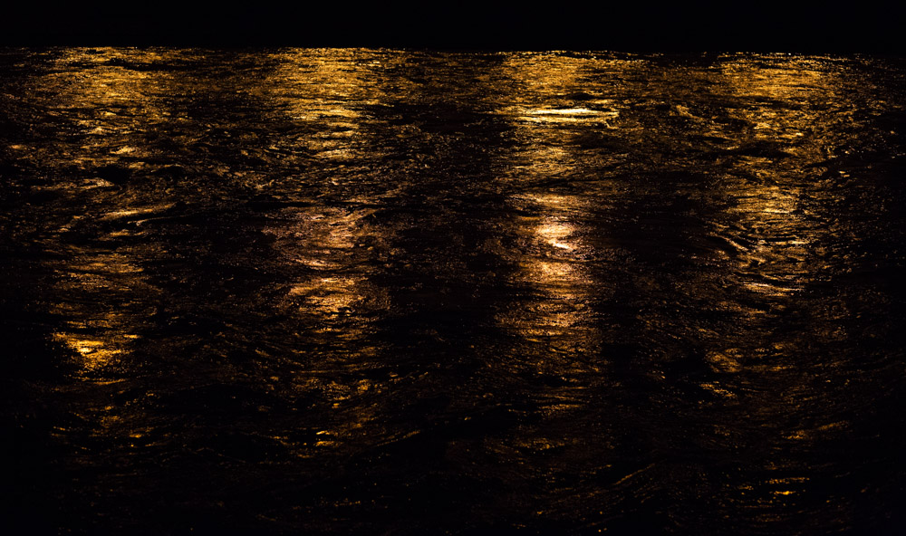 isère grenoble rivière reflets dorés